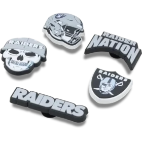 NFL Las Vegas Raiders 5-pack Jibbitz-skoberlocker