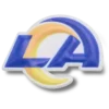 NFL Los Angeles Rams-logotyp Jibbitz™-berlocker