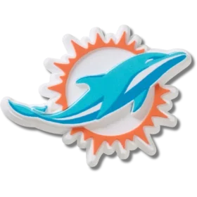 NFL Miami Dolphins-logotyp Jibbitz™-berlocker