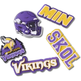NFL Minnesota Vikings 5-pack Jibbitz-skoberlocker