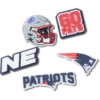 NFL New England Patriots 5-pack Jibbitz-skoberlocker NFL New England Patriots 5-pack Jibbitz-skoberlocker
