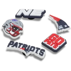NFL New England Patriots 5-pack Jibbitz-skoberlocker