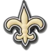 NFL New Orleans Saints-logotyp Jibbitz™-berlocker