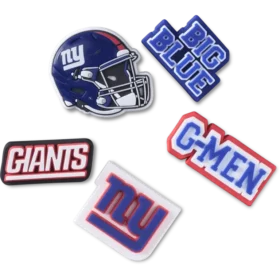NFL New York Giants 5-pack Jibbitz-skoberlocker