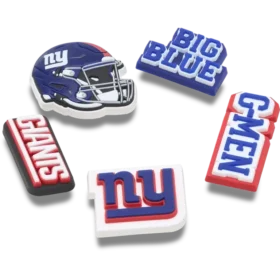 NFL New York Giants 5-pack Jibbitz-skoberlocker