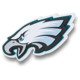 NFL Philadelphia Eagles-logotyp Jibbitz™-berlocker