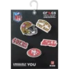 NFL San Francisco 49ers 5-pack Jibbitz-skoberlocker NFL San Francisco 49ers 5-pack Jibbitz-skoberlocker