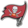 NFL Tampa Bay Buccaneers-logotyp Jibbitz™-berlocker