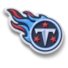 NFL Tennessee Titans-logotyp Jibbitz™-berlocker