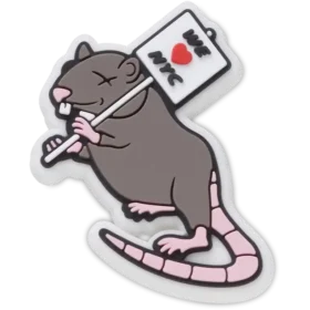 Nyc Rats Run the City Jibbitz™-berlocker