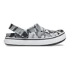 Off Court Printed Clogs ”Grey Black White”