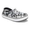 Off Court Printed Clogs ”Grey Black White”