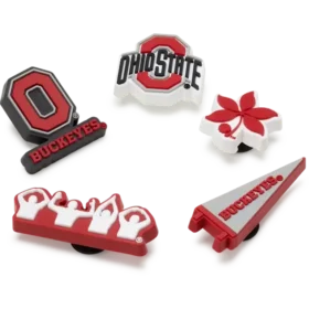 Ohio State University 5-pack Jibbitz™-berlocker