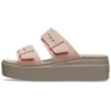 Pale Blush Brooklyn Sandal ”Brown Beige”