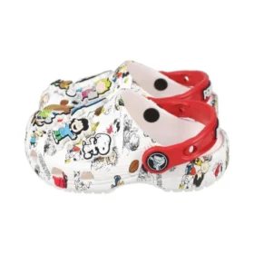 Peanuts Classic Clogs ”White Red”