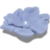 Periwinkle Flower with Pearl Jibbitz™-berlocker