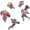 Pixar Incredibles 5-pack Jibbitz-berlocker
