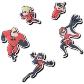 Pixar Incredibles 5-pack Jibbitz-berlocker