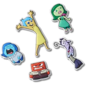 Pixar Inside Out 5-pack Jibbitz-berlocker