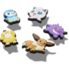 Pokémon-blandning, 5-pack Jibbitz™-berlocker