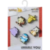 Pokémon-blandning, 5-pack Jibbitz™-berlocker