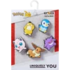 Pokémon-blandning, 5-pack Jibbitz™-berlocker