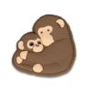 Punch the Monkey & Friends Jibbitz-skoberlocker Punch the Monkey & Friends Jibbitz-skoberlocker