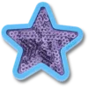 Purple Sequin Star Jibbitz™-berlocker