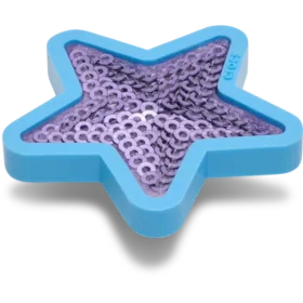 Purple Sequin Star Jibbitz™-berlocker
