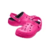 Ralen fodrade Clogs ”Candy Pink Black”