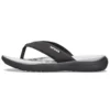 Reviva-flip-flops, vit och svart