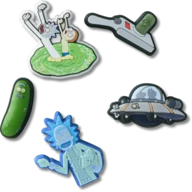 Rick and Morty 5-pack Jibbitz-berlocker
