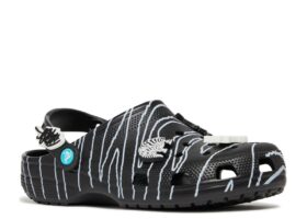 Ron English x Classic Clog ”Party Animals – Zebra Black”