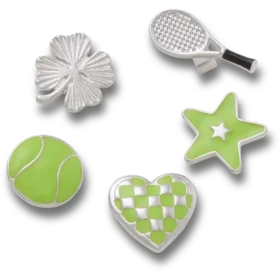 Sandaler C-berlocker Lucky Sport, 5-pack Jibbitz-berlocker
