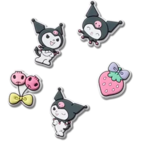 Sanrio Kuromi 5-pack Jibbitz-berlocker
