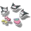 Sanrio Kuromi 5-pack Jibbitz-berlocker