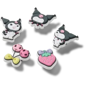 Sanrio Kuromi 5-pack Jibbitz-berlocker