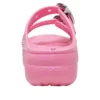 Saturday Platform Dipped Buckle Sandal ”Pink Lemonade”