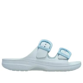 Saturday-sandal med emaljspänne ”Vapor Ice”