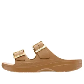 Saturday-sandal med metallspänne ”Sepia”