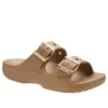 Saturday-sandal med metallspänne ”Sepia”