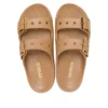 Saturday-sandal med metallspänne ”Sepia”