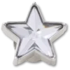 Silver Gem Sparkle Star Jibbitz™-berlocker