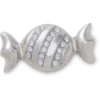 Silver Smt Gem Candy Piece Jibbitz™-berlocker