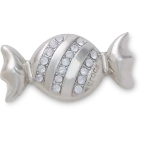 Silver Smt Gem Candy Piece Jibbitz™-berlocker