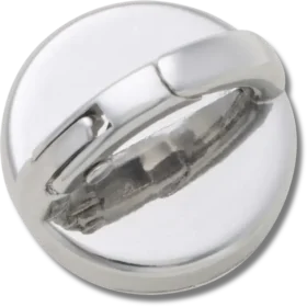 Silverfärgade utbytbara Stud Jibbitz™-berlocker