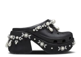 Simone Rocha x Siren Spiked Clog ’Svart’