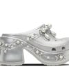 Simone Rocha x Siren spikklädda Clogs ”Metallic Silver” Simone Rocha x Siren spikklädda Clogs ”Metallic Silver”