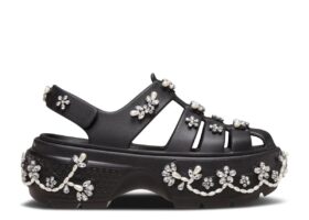 Simone Rocha x Stomp Fisherman Sandal ”Black”