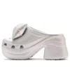 Siren Metallic Bow Clogs ”Silver” Siren Metallic Bow Clogs ”Silver”